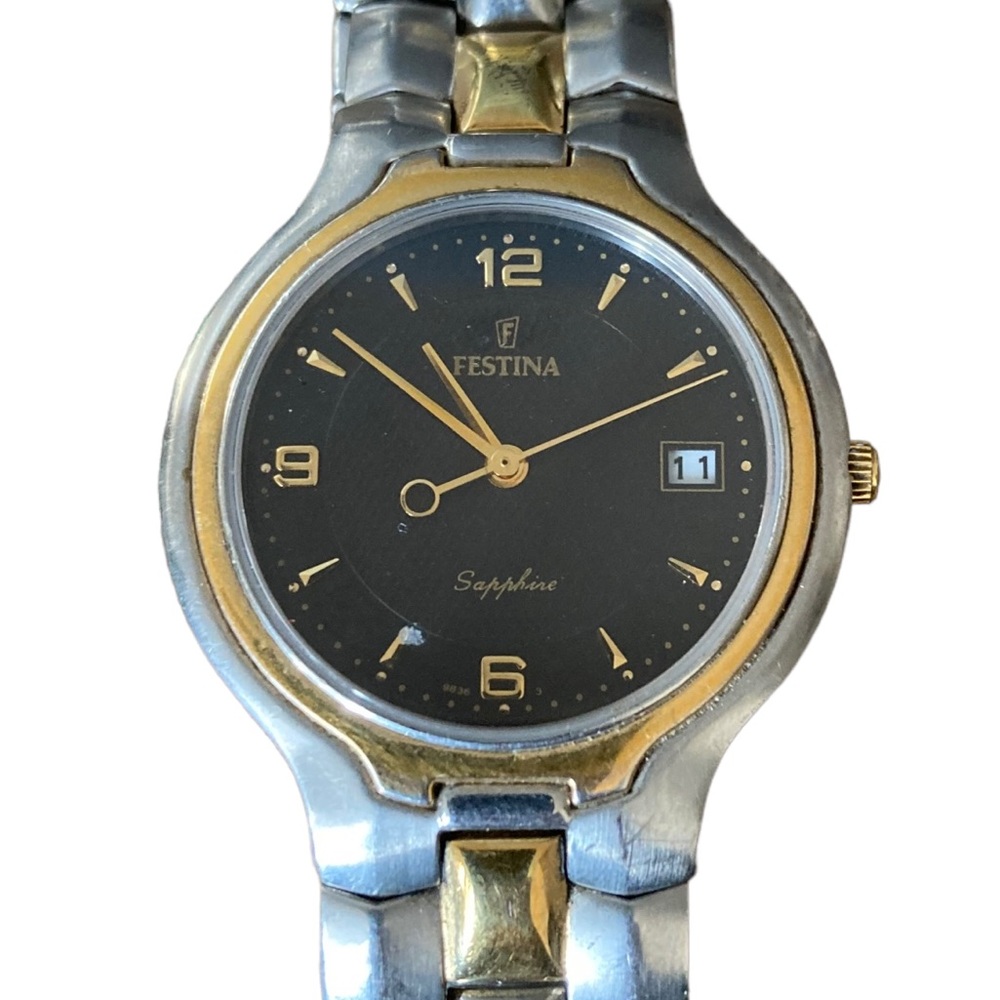 Festina Two Tone Sapphire Crystal Watch this is a classic a colleczione item